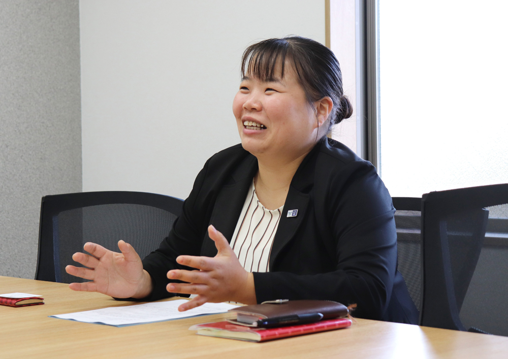 ありがとうサービス採用担当女性社員