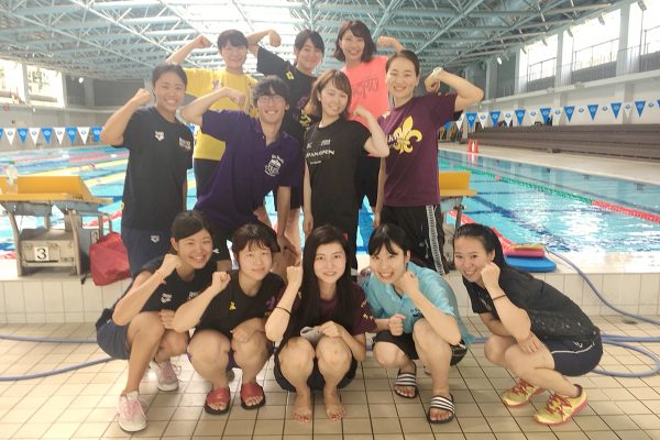 NPシステム_水泳部マネージャー時代の写真
