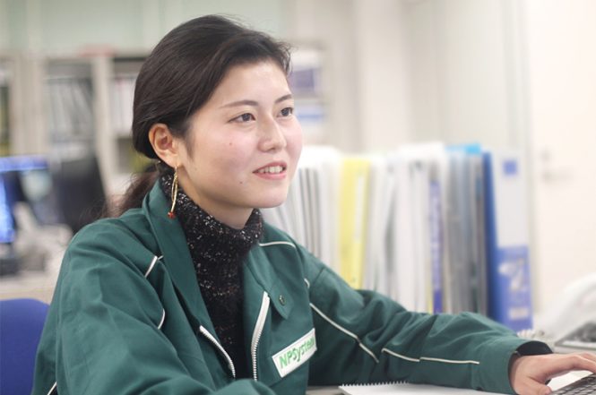 NPシステム若手社員