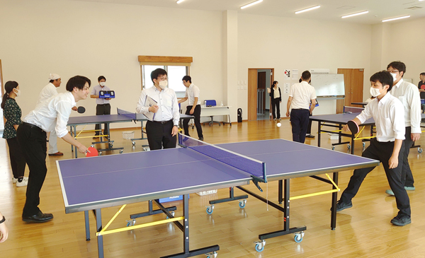 NPシステム開発_社内の卓球大会