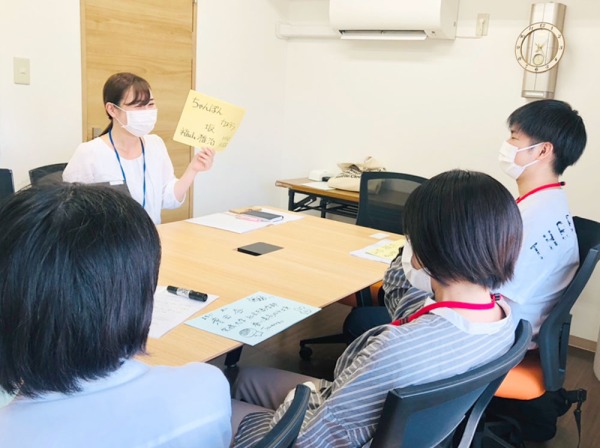 ありがとうサービス_インターンシップの様子